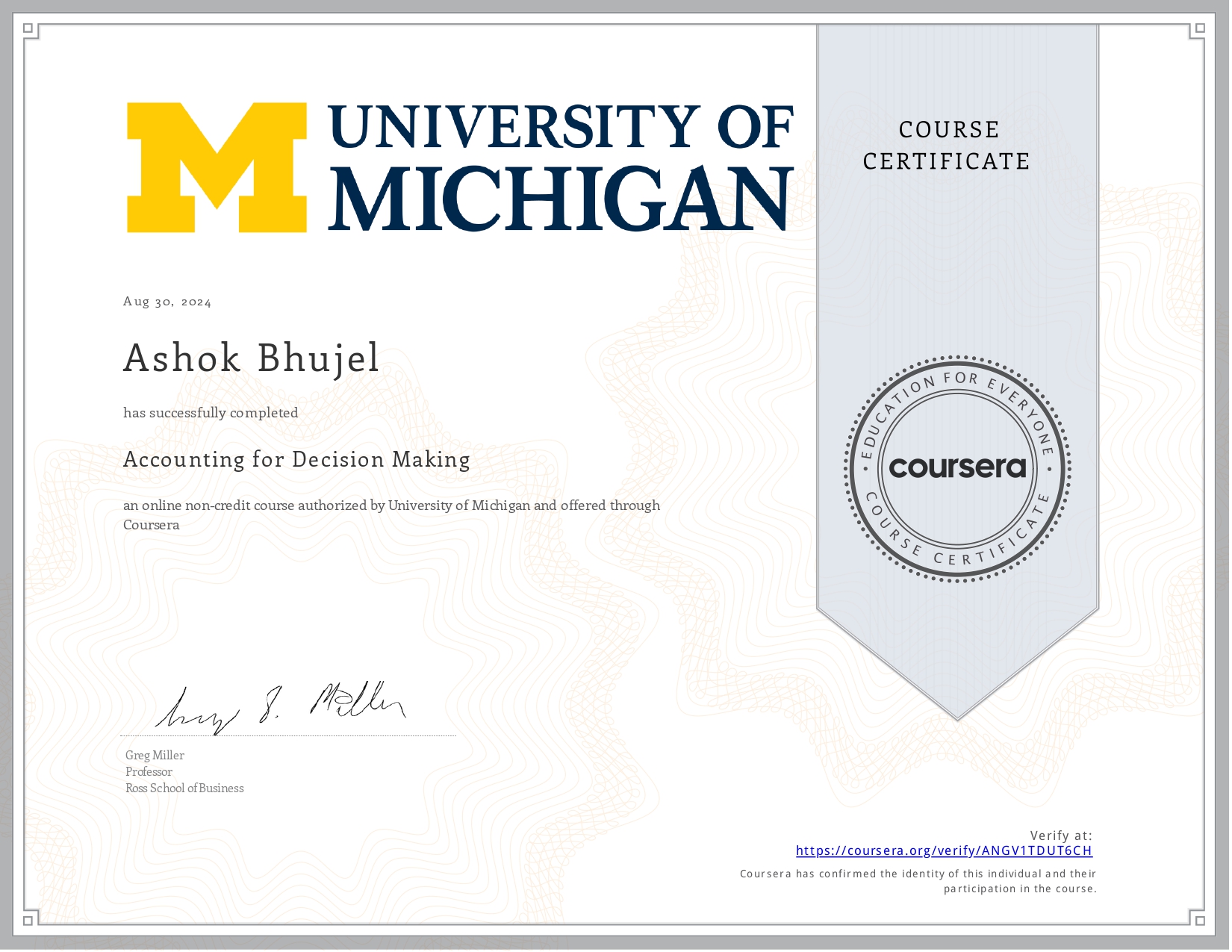 Manageria Accounting for Decision Making